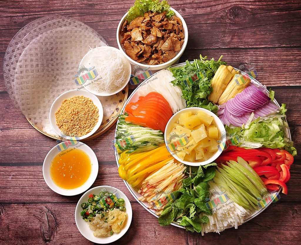 Korean Spring Roll (월남쌈)