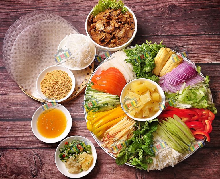 Korean Spring Roll (월남쌈)